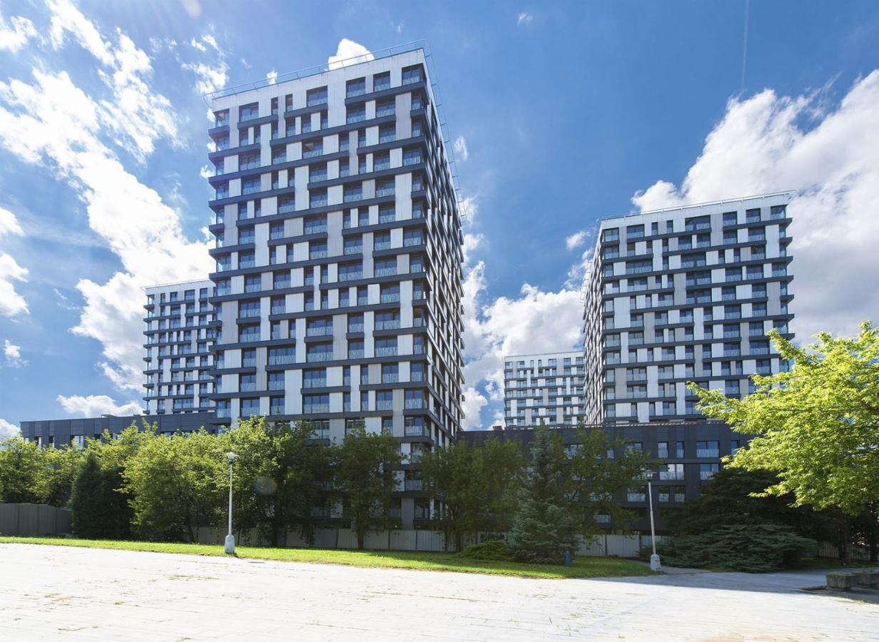 Centrum Park Apartment+ Praha Bagian luar foto